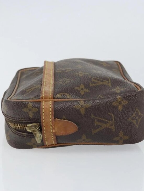 LOUIS VUITTON Monogram Compiegne 23 Clutch Bag M51847 LV Auth - Picture 4 of 16